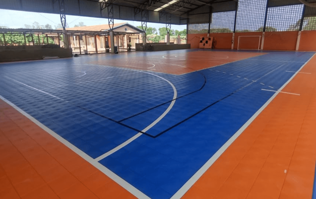 Quadra de futebol society